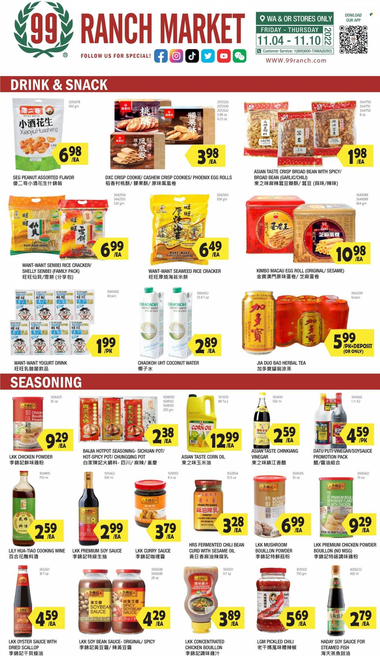 99 Ranch Market (WA) Weekly Ad Flyer Specials November 4 to November 10, 2022