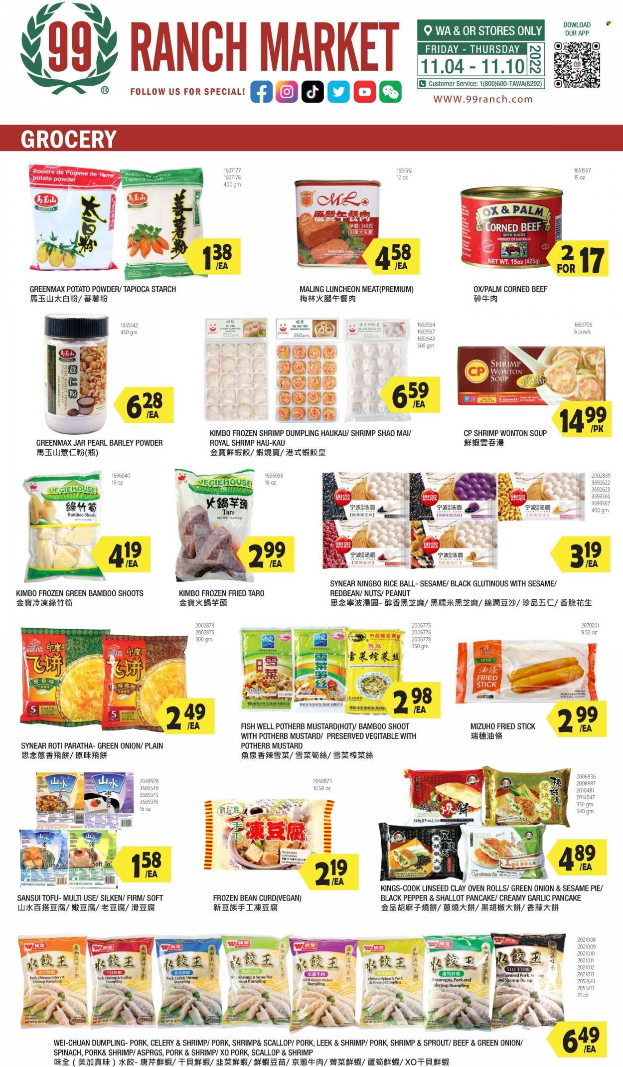 99 Ranch Market (WA) Weekly Ad Flyer Specials November 4 to November 10, 2022