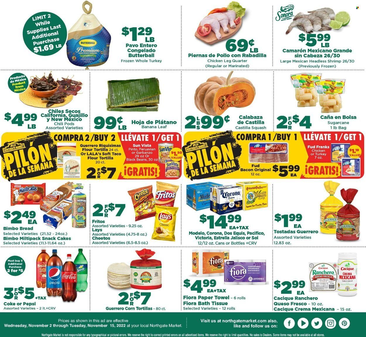 Northgate Market (CA) Weekly Ad Flyer Specials November 2 to November 15, 2022
