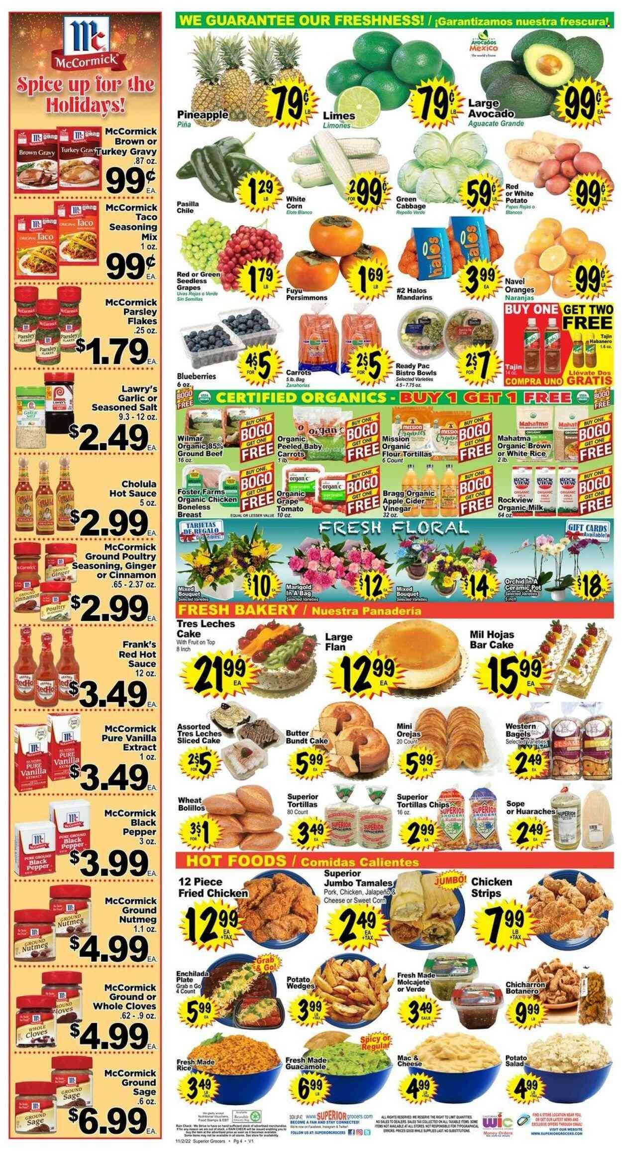 Superior Grocers (CA) Weekly Ad Flyer Specials November 2 to November 8, 2022