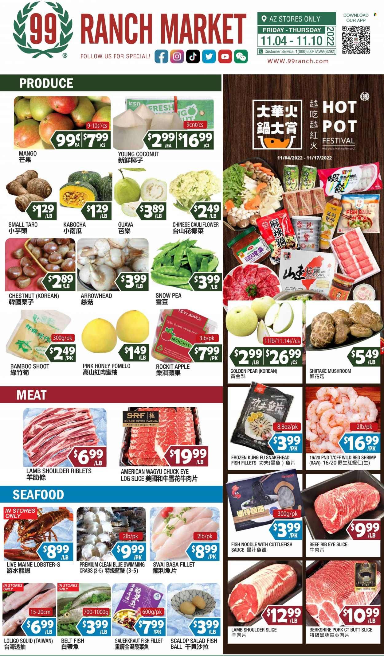99 Ranch Market (19) Weekly Ad Flyer Specials November 4 to November 10, 2022
