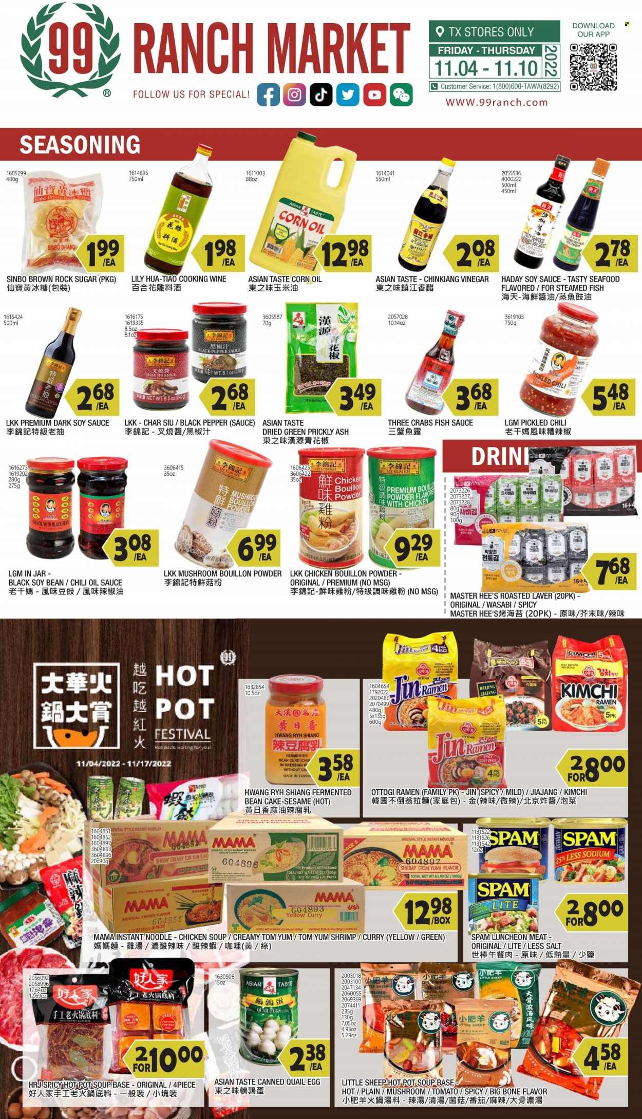 99 Ranch Market (TX) Weekly Ad Flyer Specials November 4 to November 10, 2022