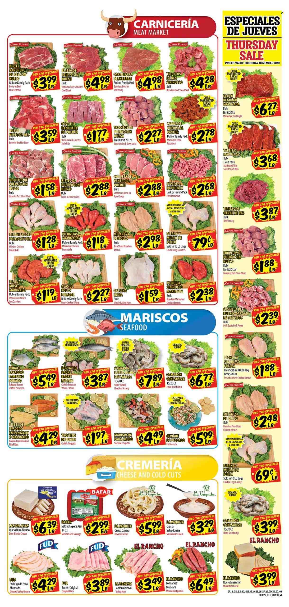 El Rancho (TX) Weekly Ad Flyer Specials November 2 to November 8, 2022