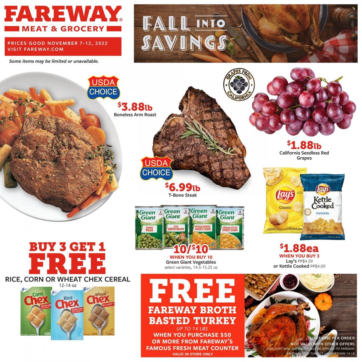Fareway (IA) Weekly Ad Flyer Specials November 7 to November 12, 2022