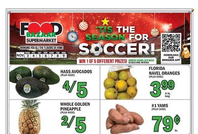 Food Bazaar (CT, NJ, NY) Weekly Ad Flyer Specials November 3 to November 9, 2022