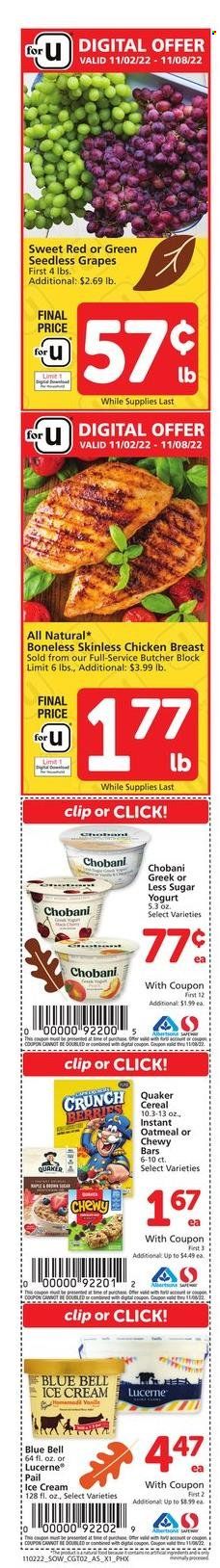 Safeway (AZ, CO, ID, MT, NE, NM) Weekly Ad Flyer Specials November 2 to November 8, 2022