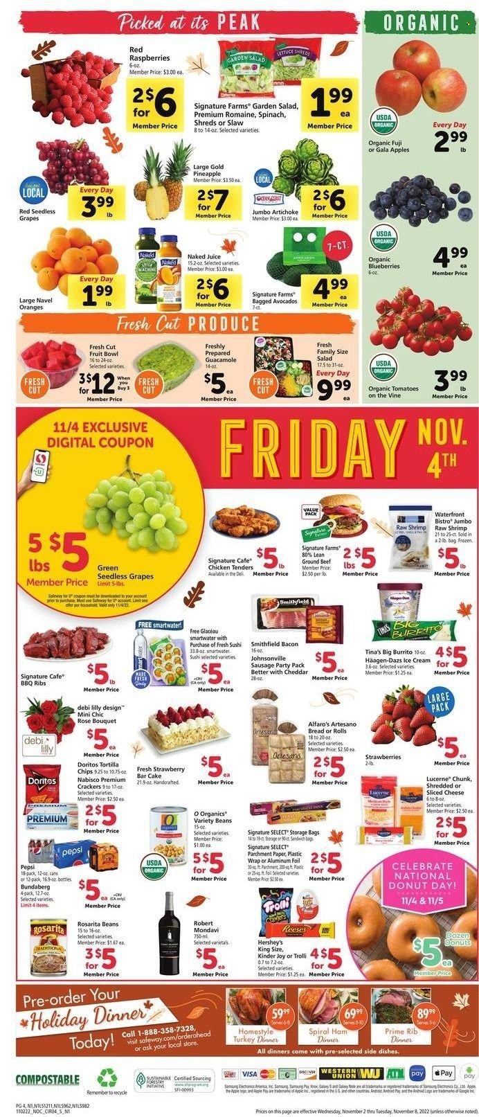 Safeway (CA, HI, OR, WA) Weekly Ad Flyer Specials November 2 to November 8, 2022