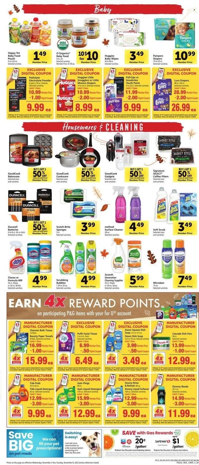 Safeway (CA, HI, OR, WA) Weekly Ad Flyer Specials November 2 to November 8, 2022