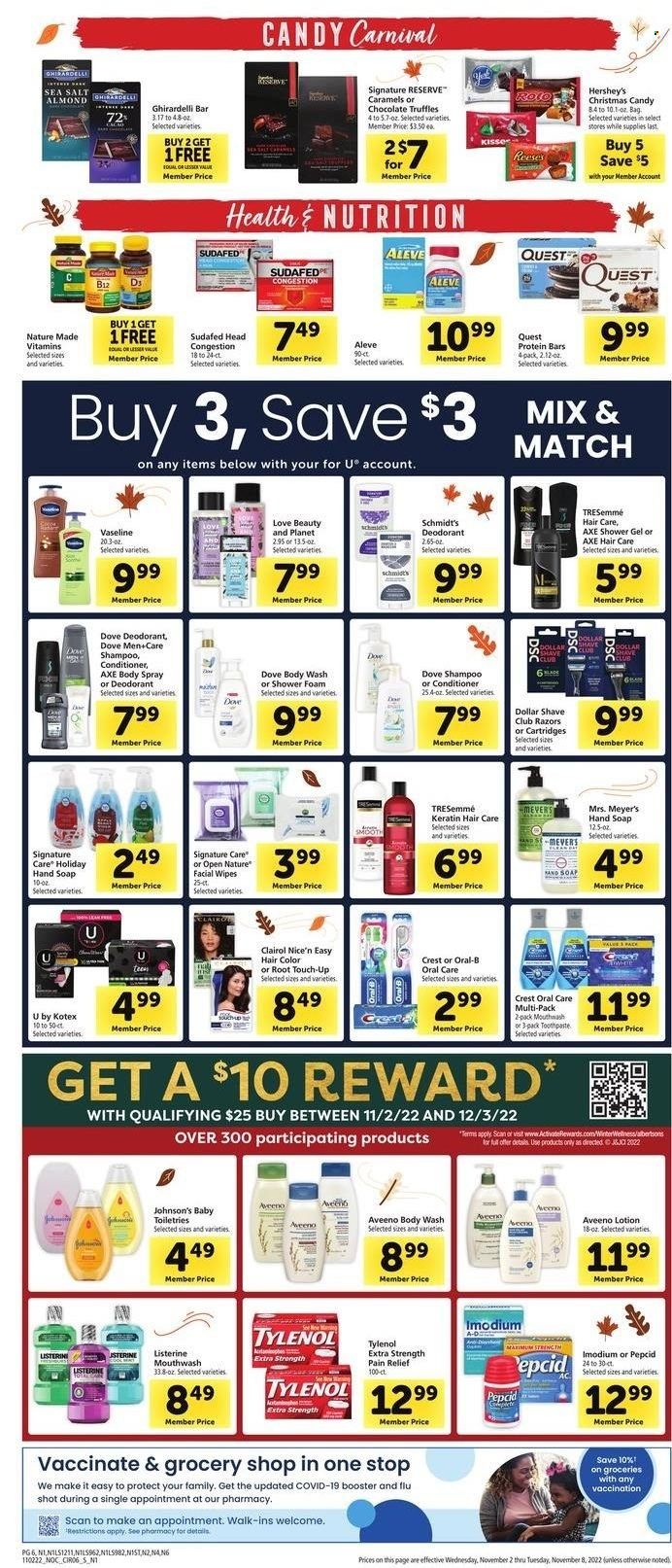 Safeway (CA, HI, OR, WA) Weekly Ad Flyer Specials November 2 to November 8, 2022