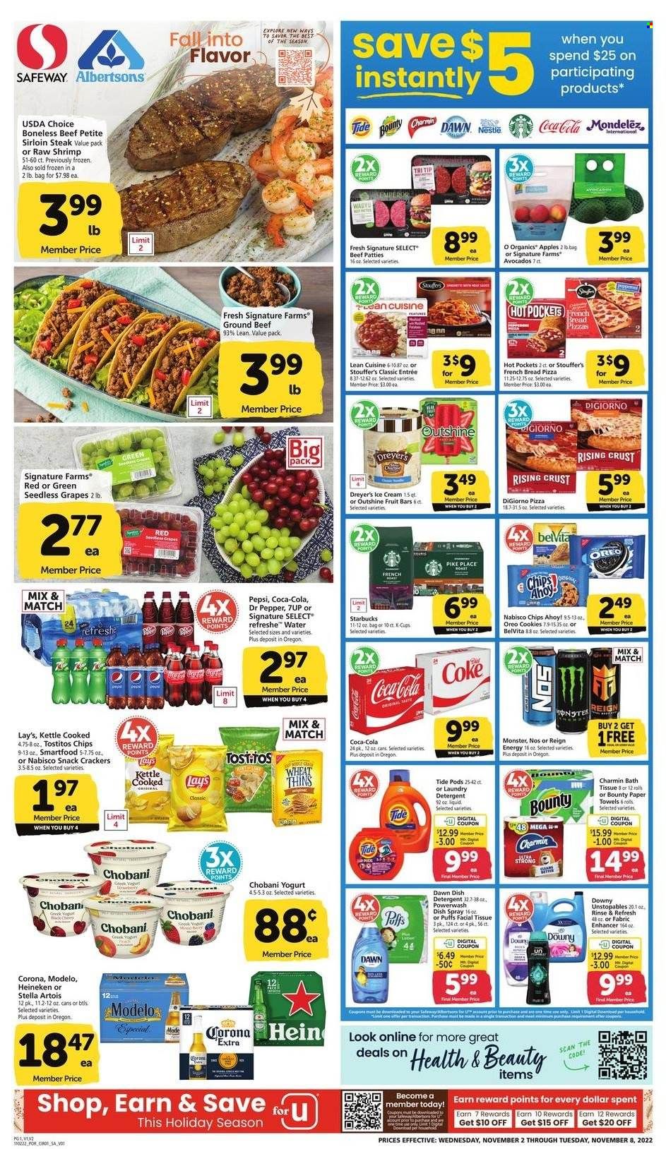 Safeway (OR) Weekly Ad Flyer Specials November 2 to November 8, 2022