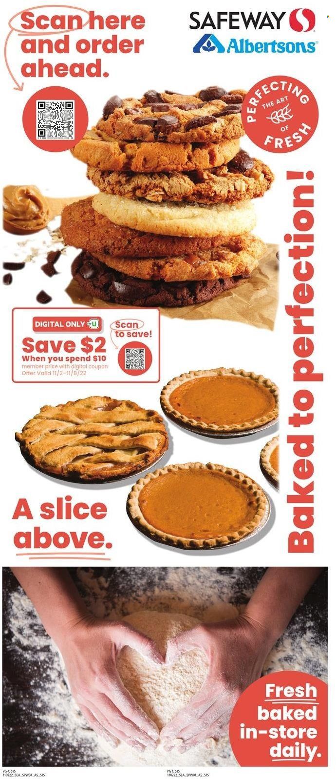 Safeway (WA) Weekly Ad Flyer Specials November 2 to November 8, 2022