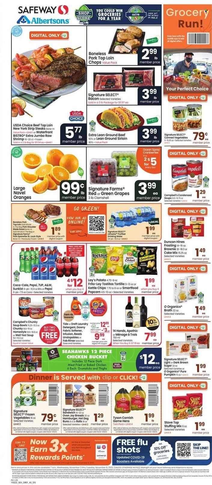 Safeway (WA) Weekly Ad Flyer Specials November 2 to November 8, 2022