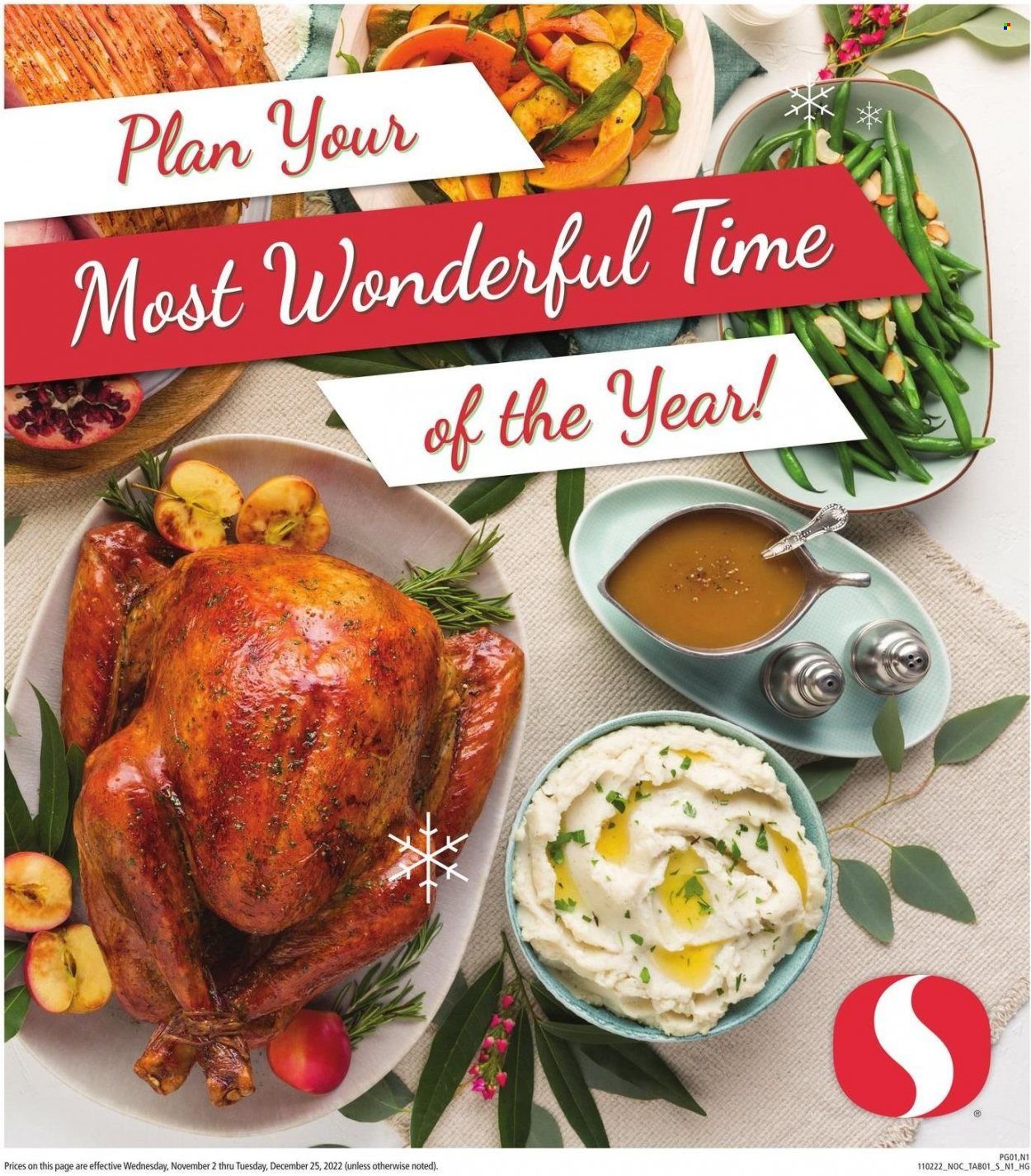 Safeway (CA, HI, OR, WA) Weekly Ad Flyer Specials November 2 to December 25, 2022
