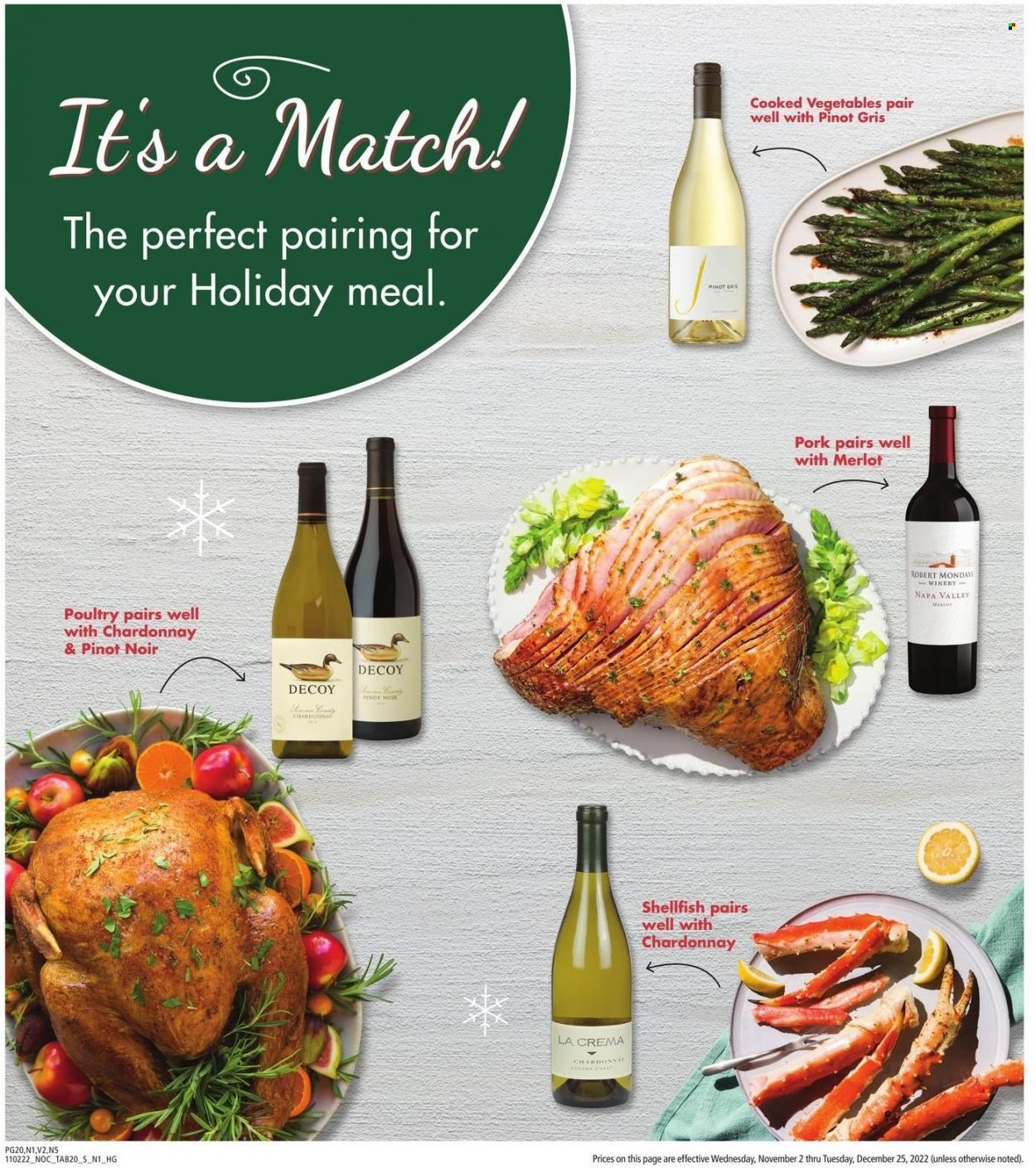 Safeway (CA, HI, OR, WA) Weekly Ad Flyer Specials November 2 to December 25, 2022