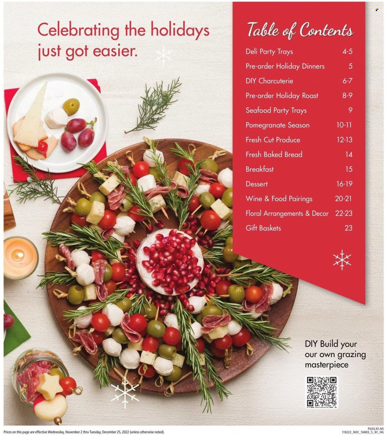 Safeway (CA, HI, OR, WA) Weekly Ad Flyer Specials November 2 to December 25, 2022