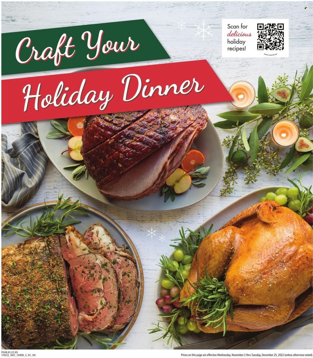 Safeway (CA, HI, OR, WA) Weekly Ad Flyer Specials November 2 to December 25, 2022
