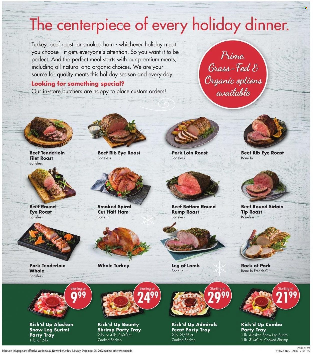 Safeway (CA, HI, OR, WA) Weekly Ad Flyer Specials November 2 to December 25, 2022