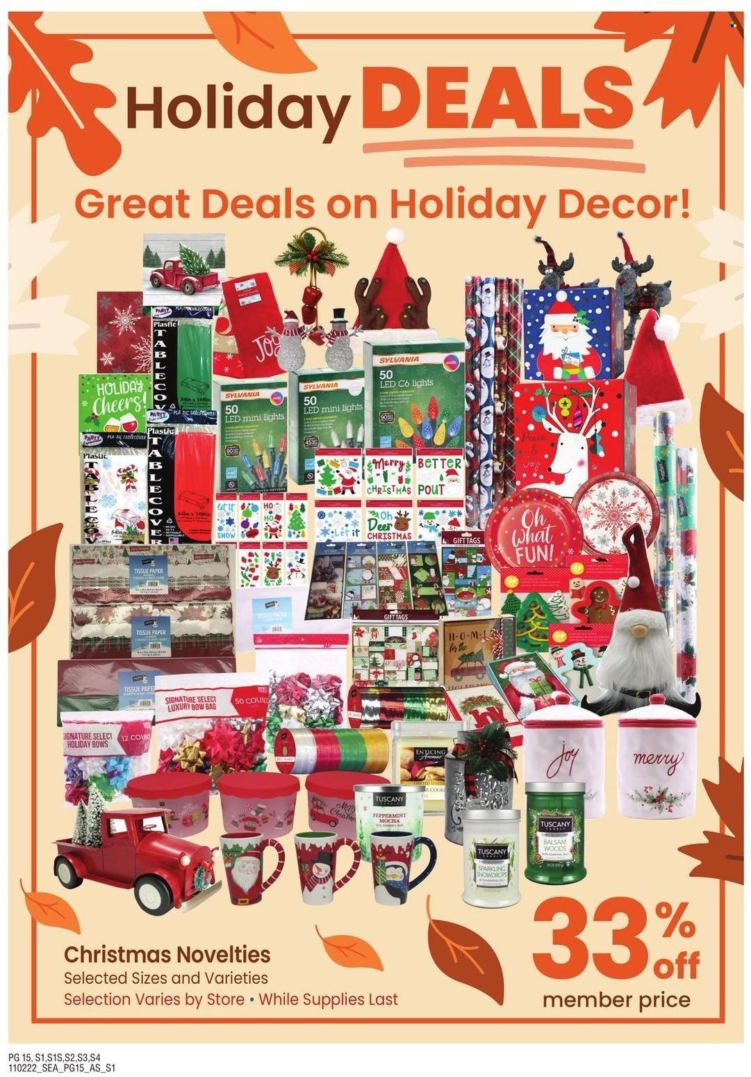 Safeway (WA) Weekly Ad Flyer Specials November 2 to November 27, 2022