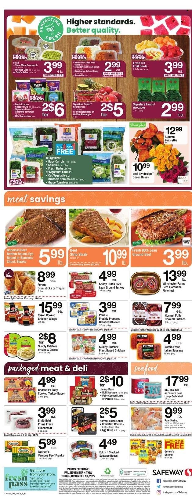 Safeway (MD, VA) Weekly Ad Flyer Specials November 4 to November 10, 2022
