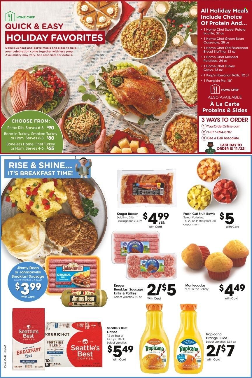 Kroger (GA, IL, LA, MI, OK, SC, TN, TX, VA) Weekly Ad Flyer Specials November 9 to November 15, 2022