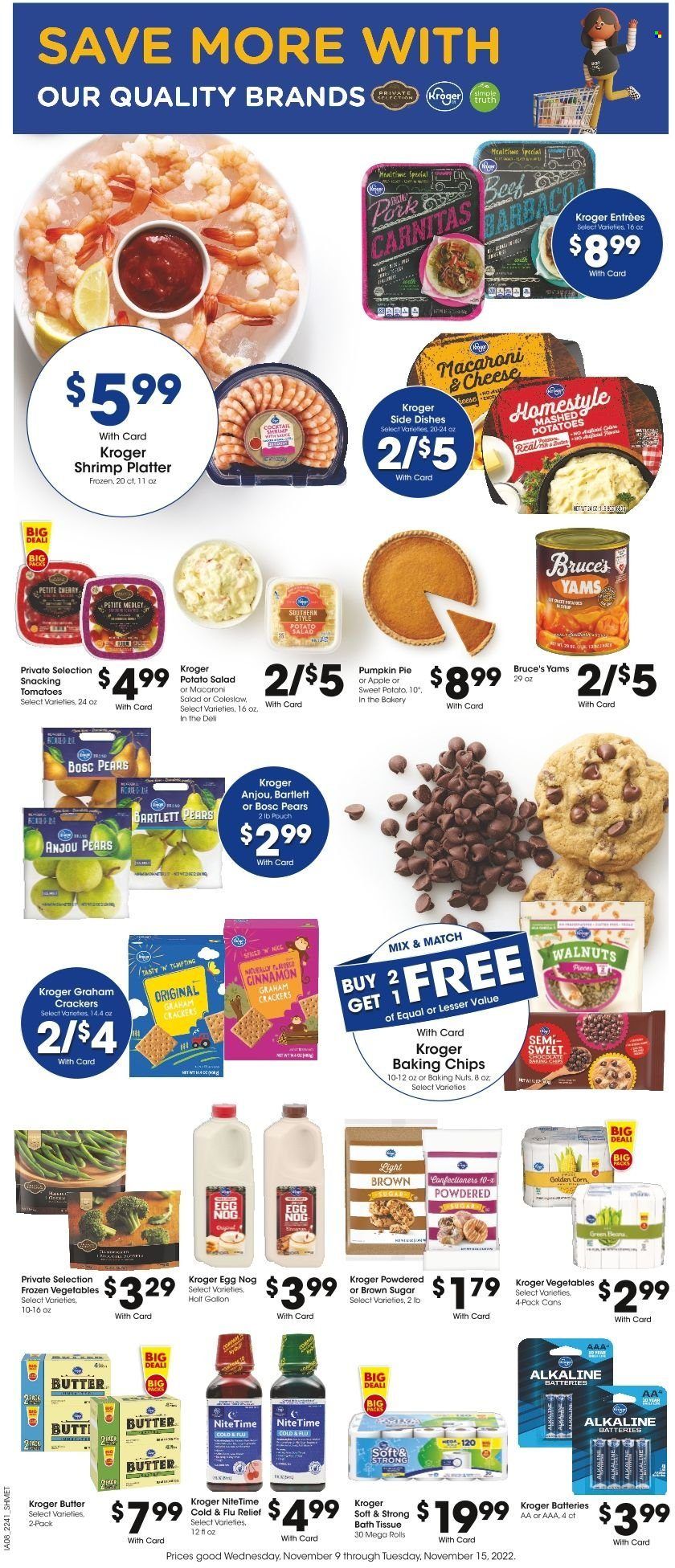 Kroger (GA, IL, LA, MI, OK, SC, TN, TX, VA) Weekly Ad Flyer Specials November 9 to November 15, 2022