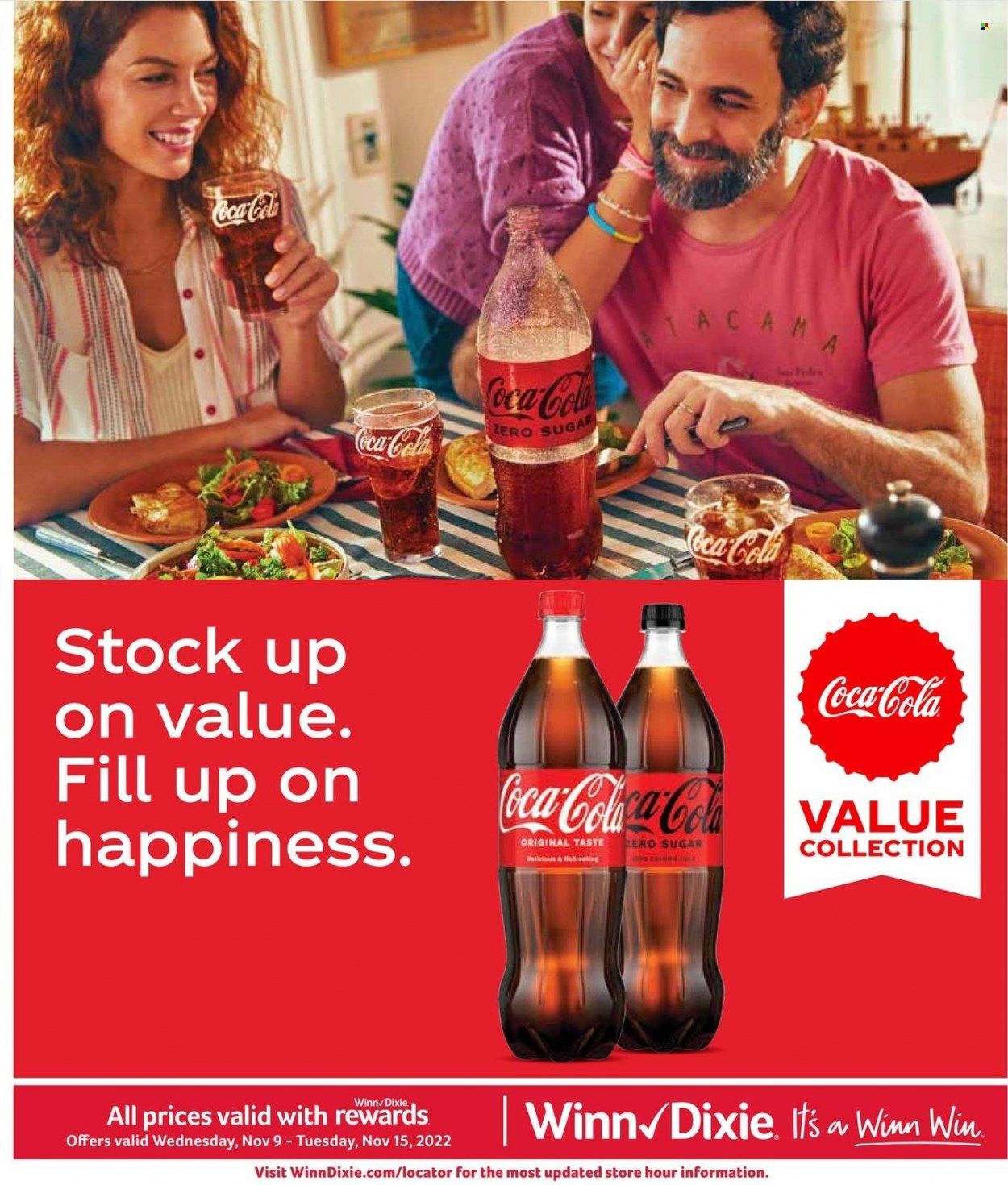 Winn Dixie (AL, FL, GA, LA) Weekly Ad Flyer Specials November 9 to November 15, 2022