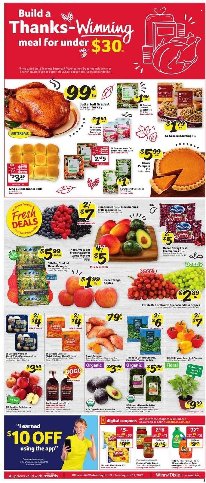 Winn Dixie (AL, FL, GA, LA) Weekly Ad Flyer Specials November 9 to November 15, 2022