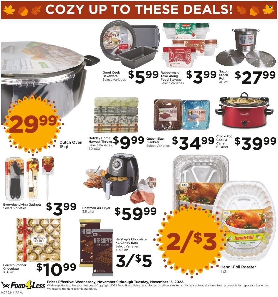 Food 4 Less (CA) Weekly Ad Flyer Specials November 9 to November 15, 2022