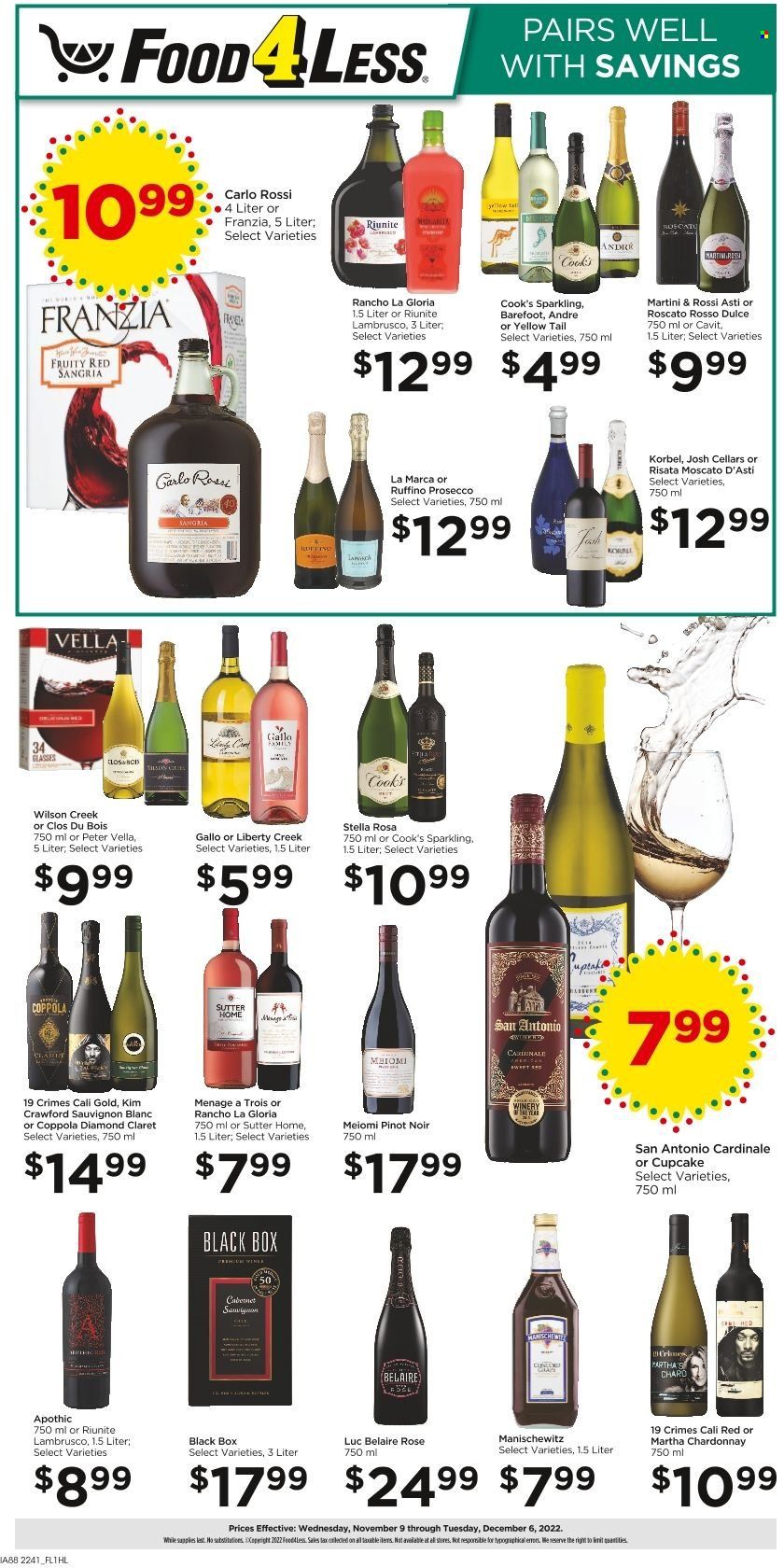 Food 4 Less (CA) Weekly Ad Flyer Specials November 9 to December 6, 2022