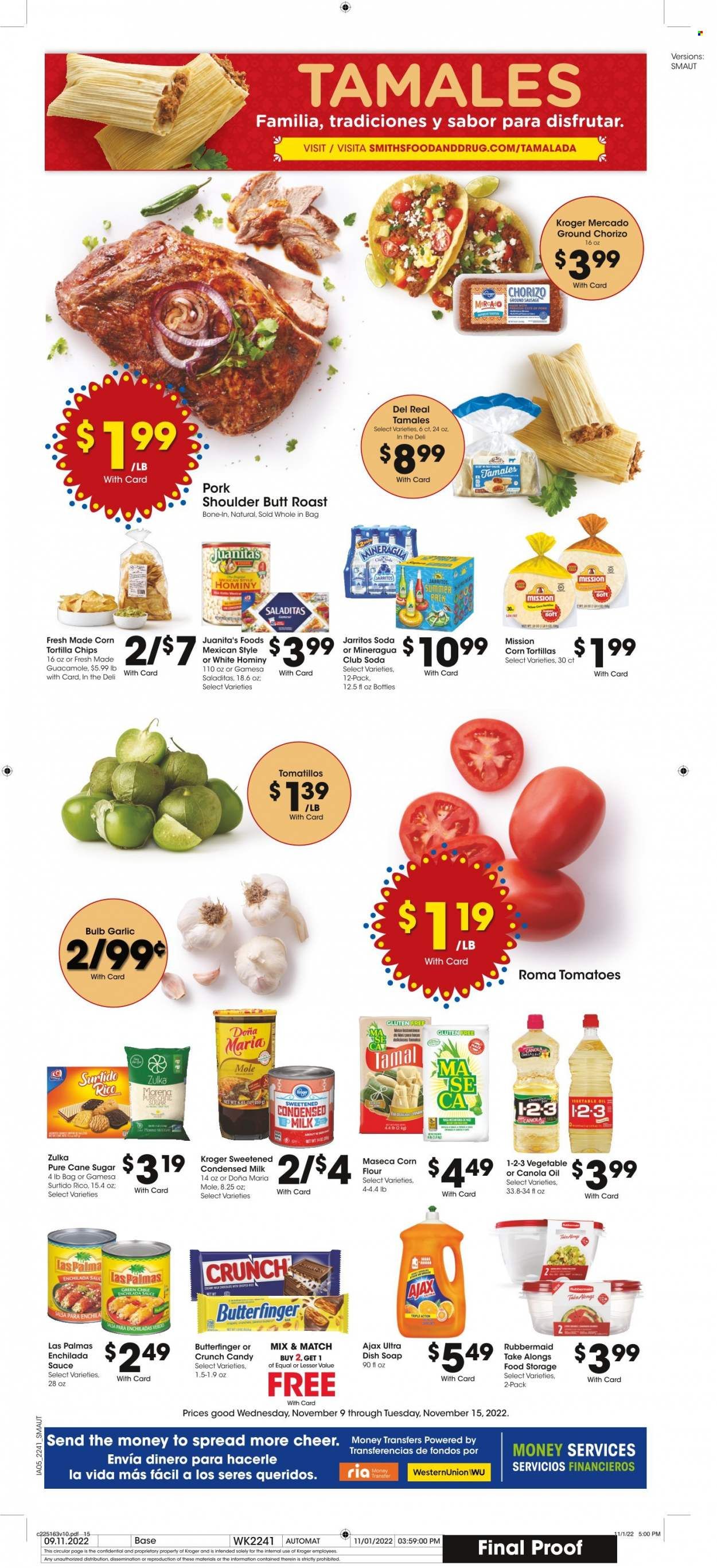 Smith's (AZ, ID, MT, NM, NV, UT, WY) Weekly Ad Flyer Specials November 9 to November 15, 2022
