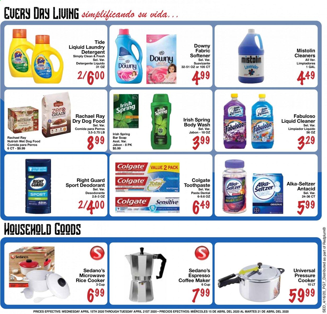 Sedano's Weekly Ad & Flyer April 15 to 21