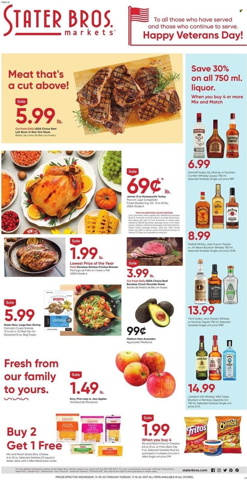 Stater Bros. (CA) Weekly Ad Flyer Specials November 9 to November 15, 2022