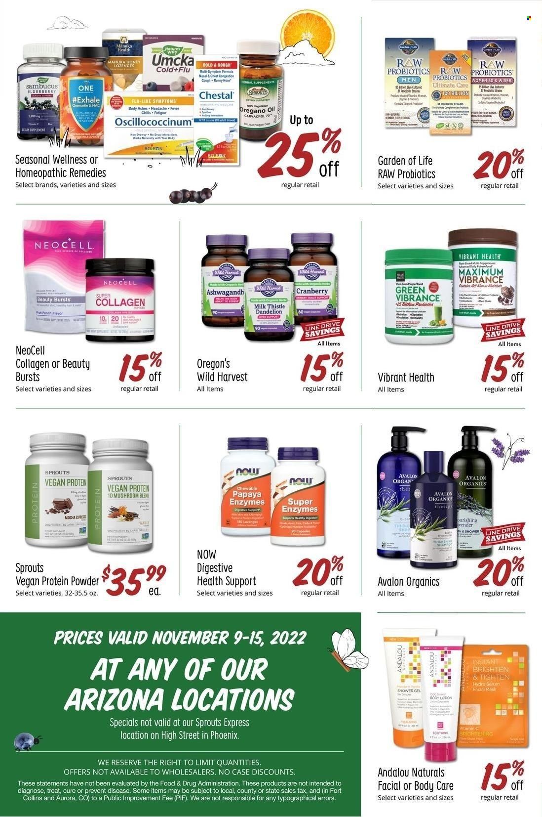 Sprouts Weekly Ad Flyer Specials November 9 to November 15, 2022