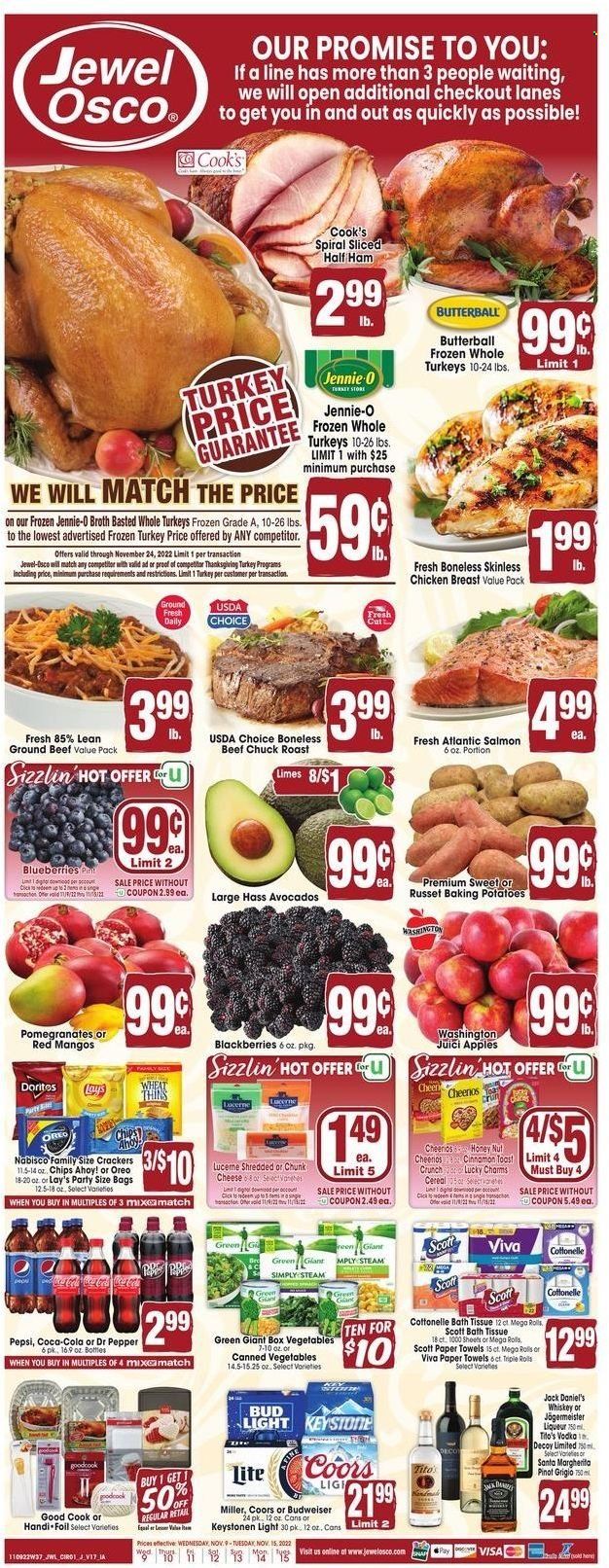 Jewel Osco (IA) Weekly Ad Flyer Specials November 9 to November 15, 2022