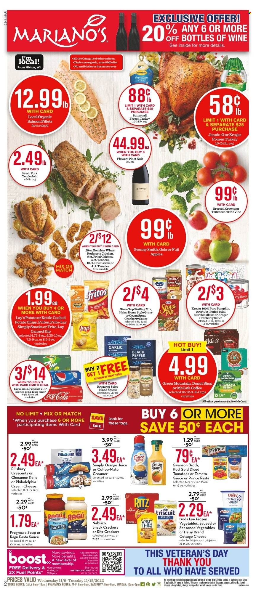 Mariano’s (IL) Weekly Ad Flyer Specials November 9 to November 15, 2022
