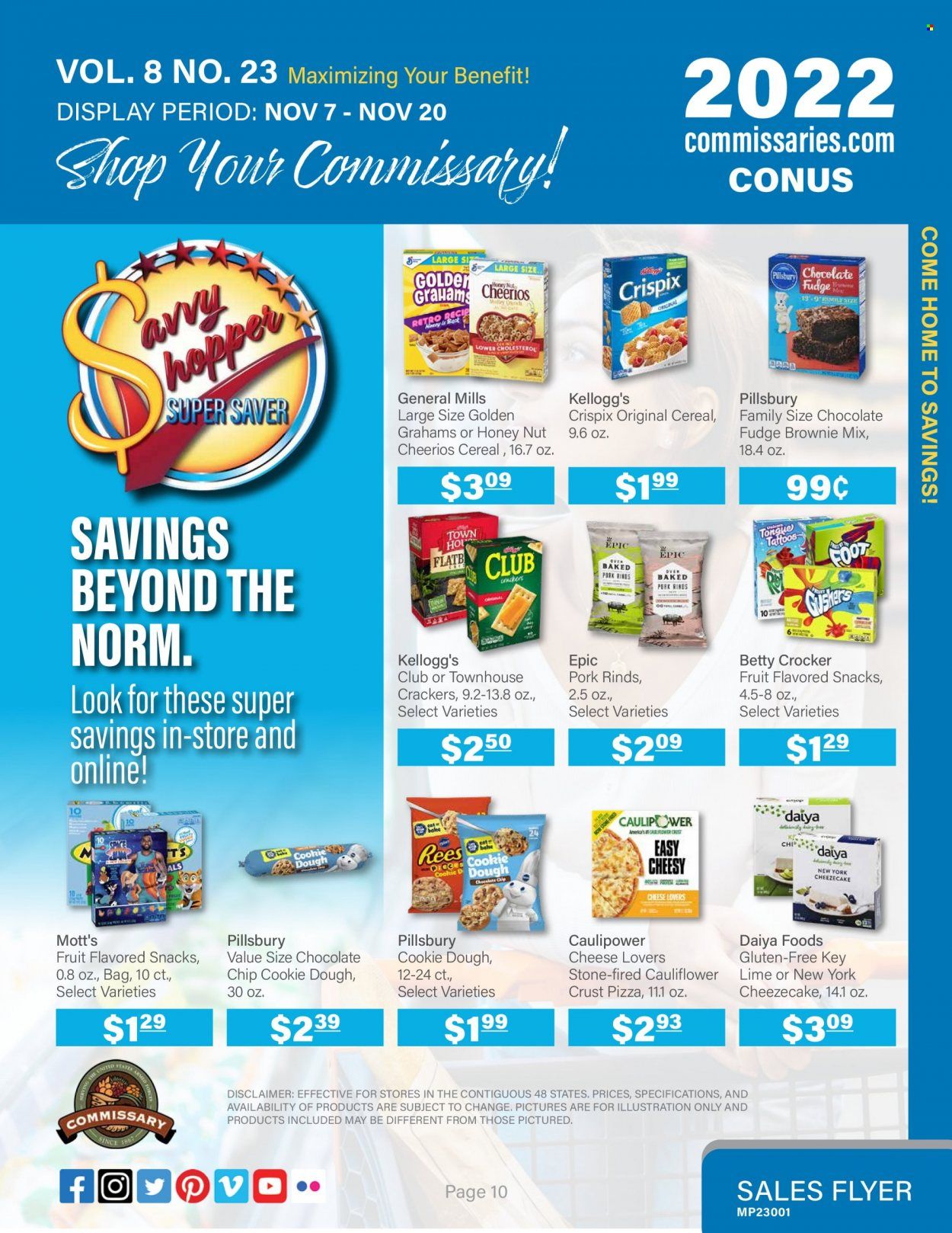 Commissary Weekly Ad Flyer Specials November 7 to November 20, 2022