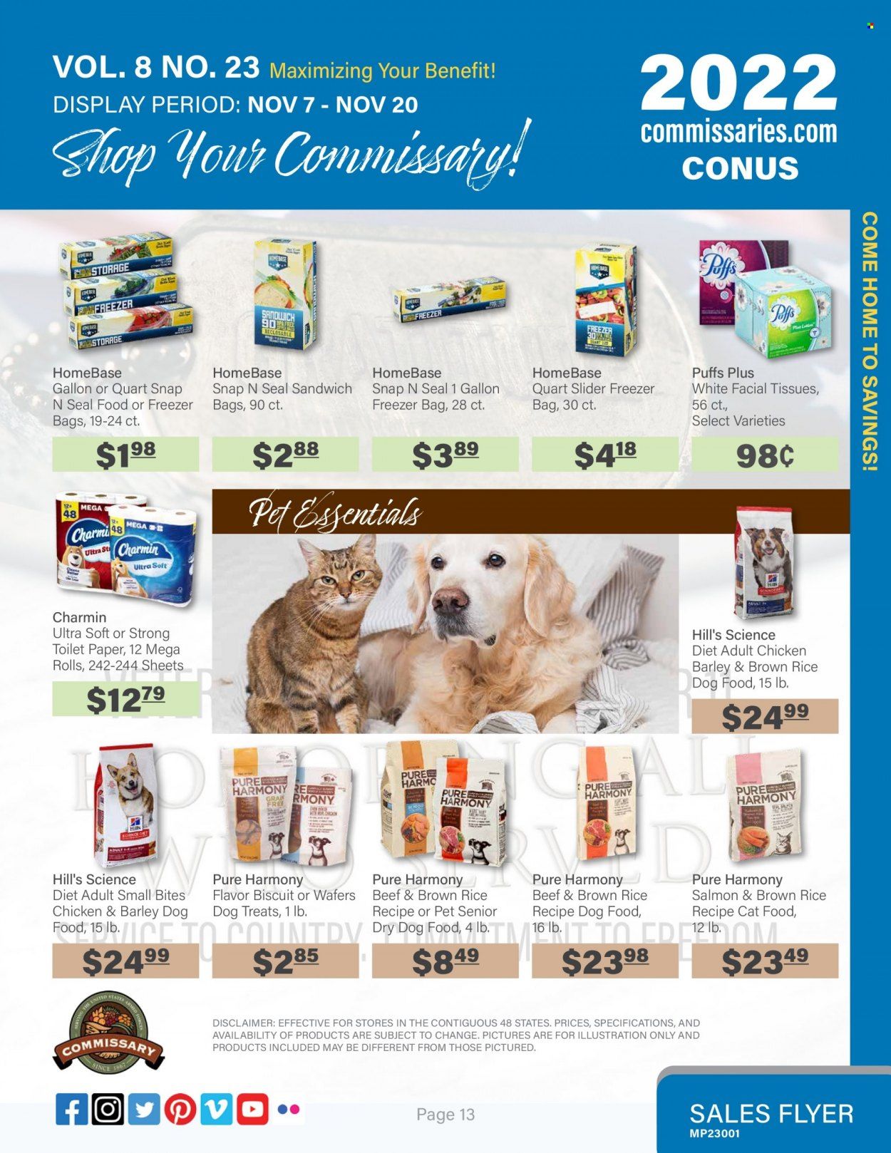 Commissary Weekly Ad Flyer Specials November 7 to November 20, 2022