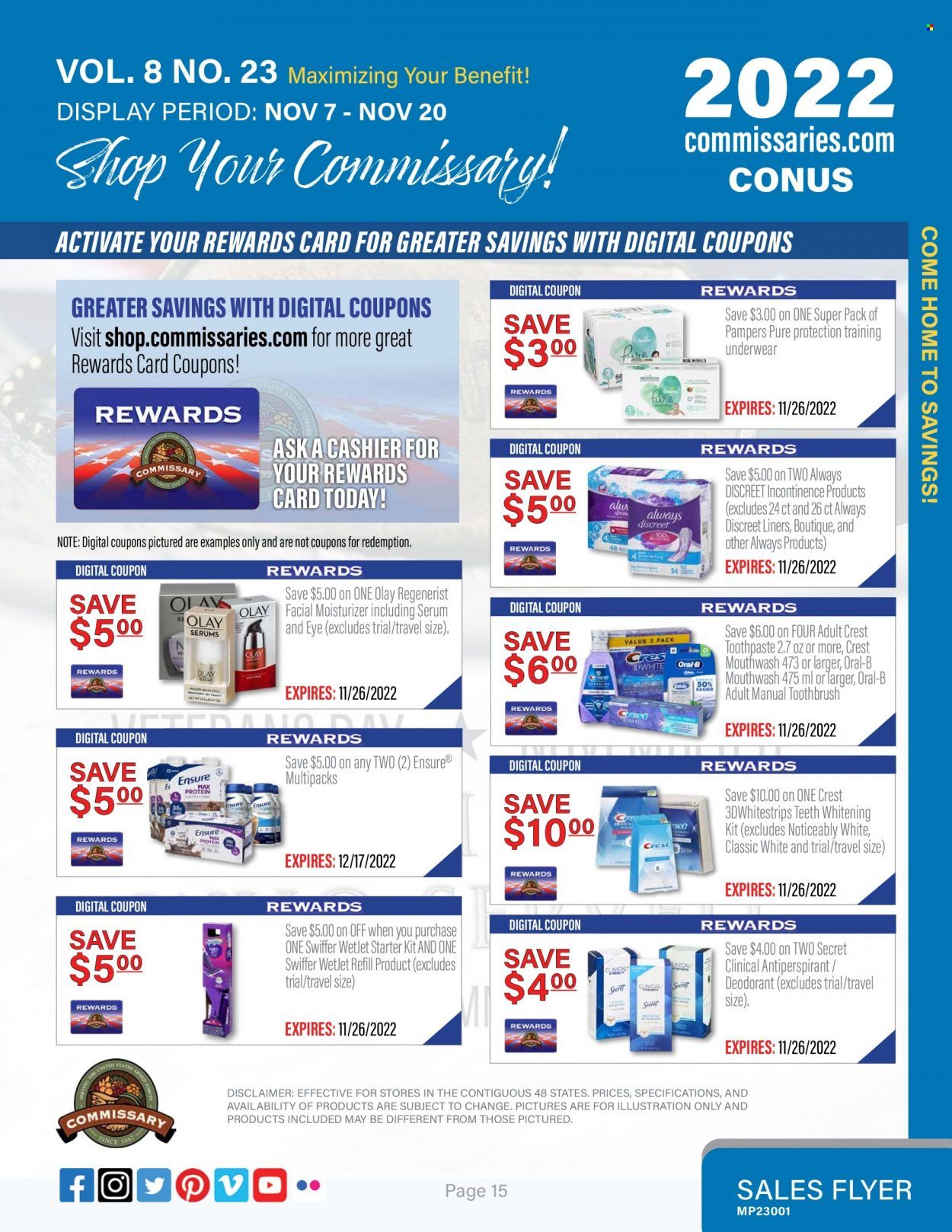 Commissary Weekly Ad Flyer Specials November 7 to November 20, 2022