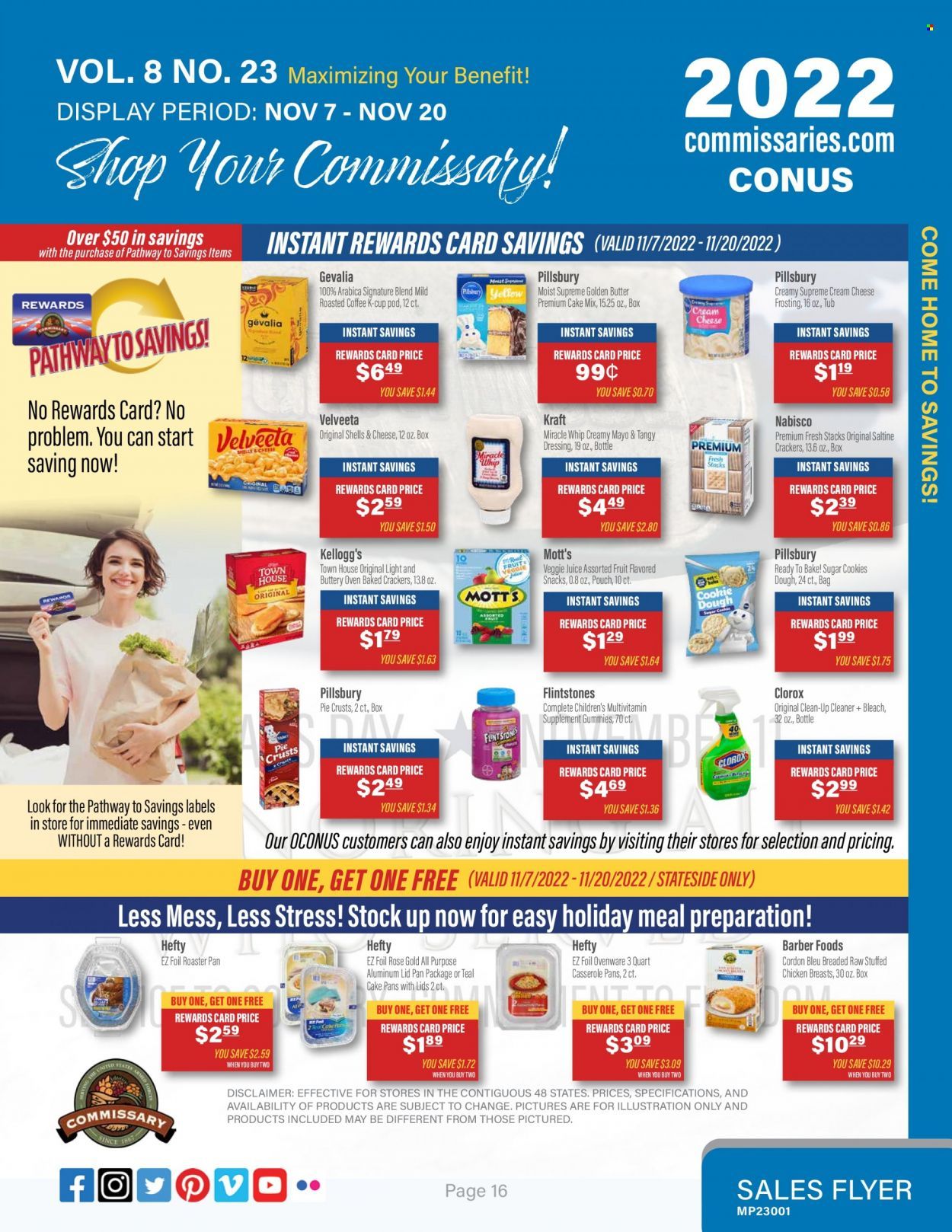 Commissary Weekly Ad Flyer Specials November 7 to November 20, 2022