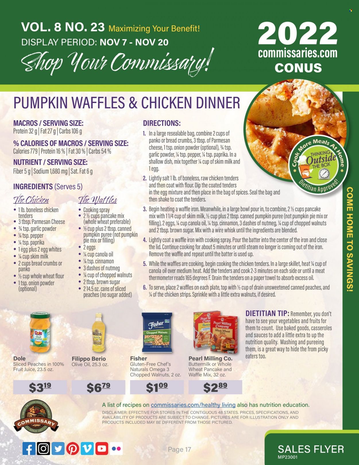 Commissary Weekly Ad Flyer Specials November 7 to November 20, 2022