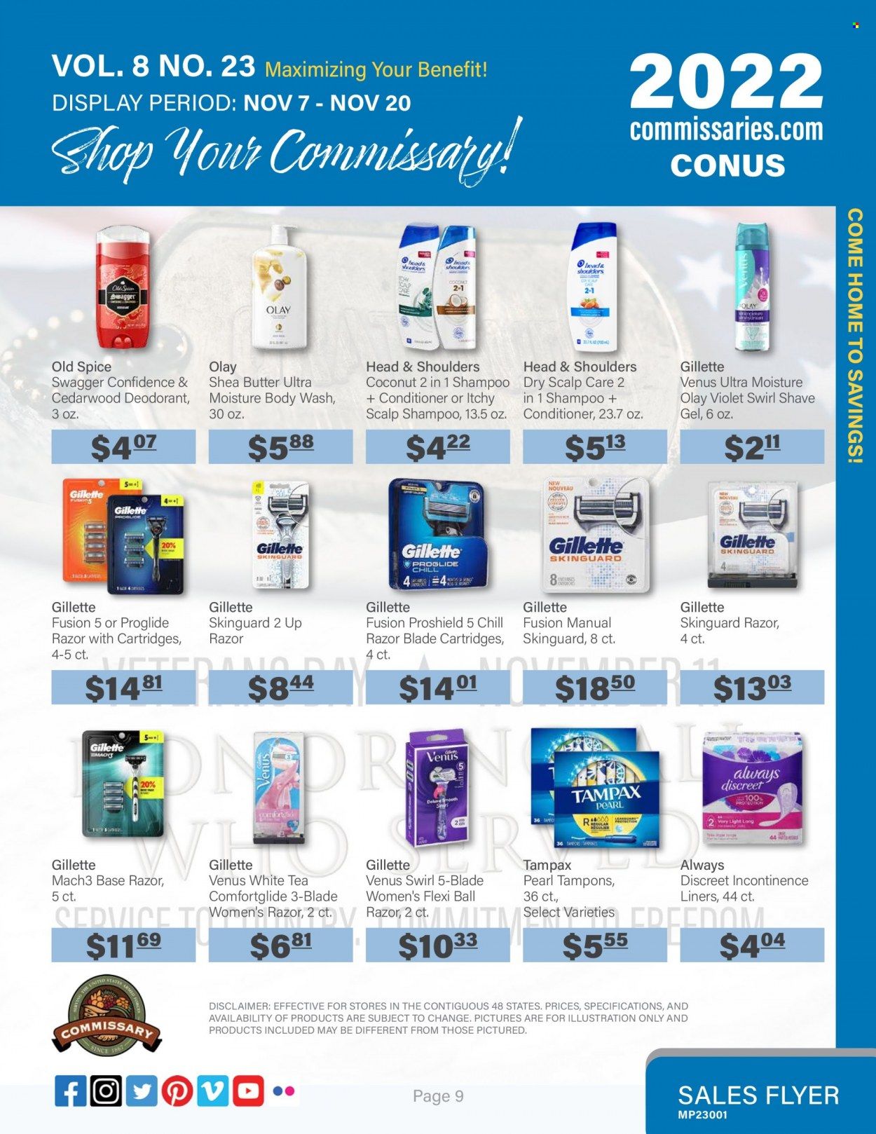 Commissary Weekly Ad Flyer Specials November 7 to November 20, 2022