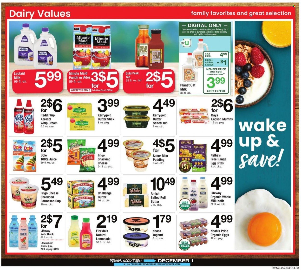 Safeway (MD, VA) Weekly Ad Flyer Specials November 4 to December 1, 2022