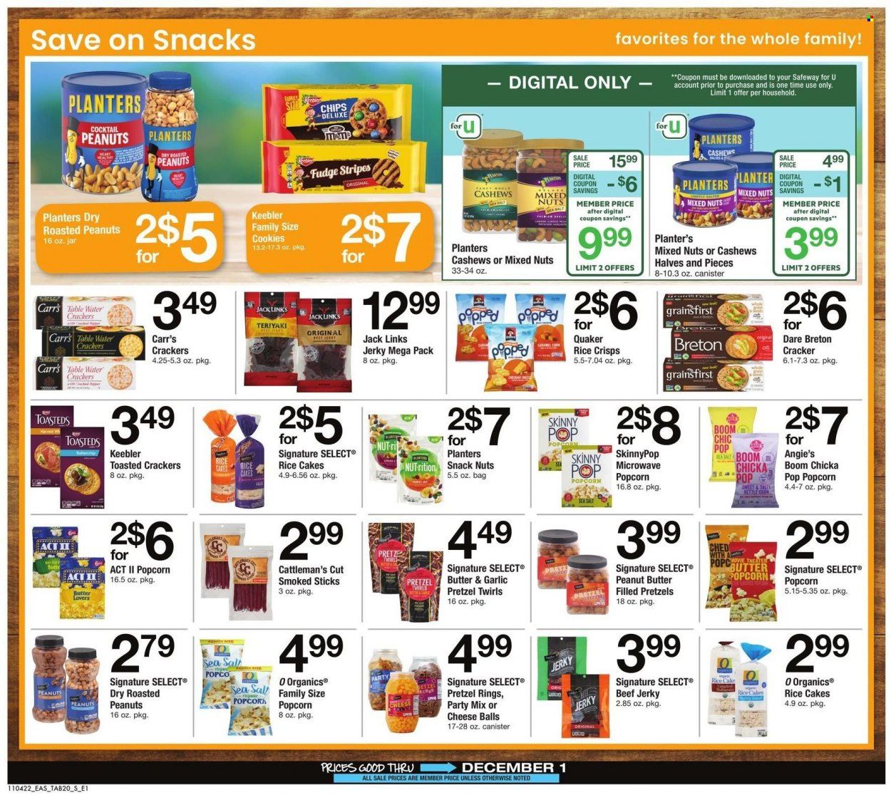 Safeway (MD, VA) Weekly Ad Flyer Specials November 4 to December 1, 2022