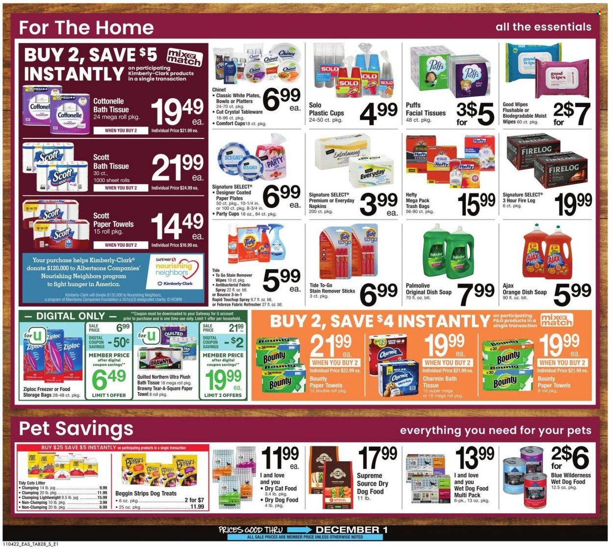 Safeway (MD, VA) Weekly Ad Flyer Specials November 4 to December 1, 2022