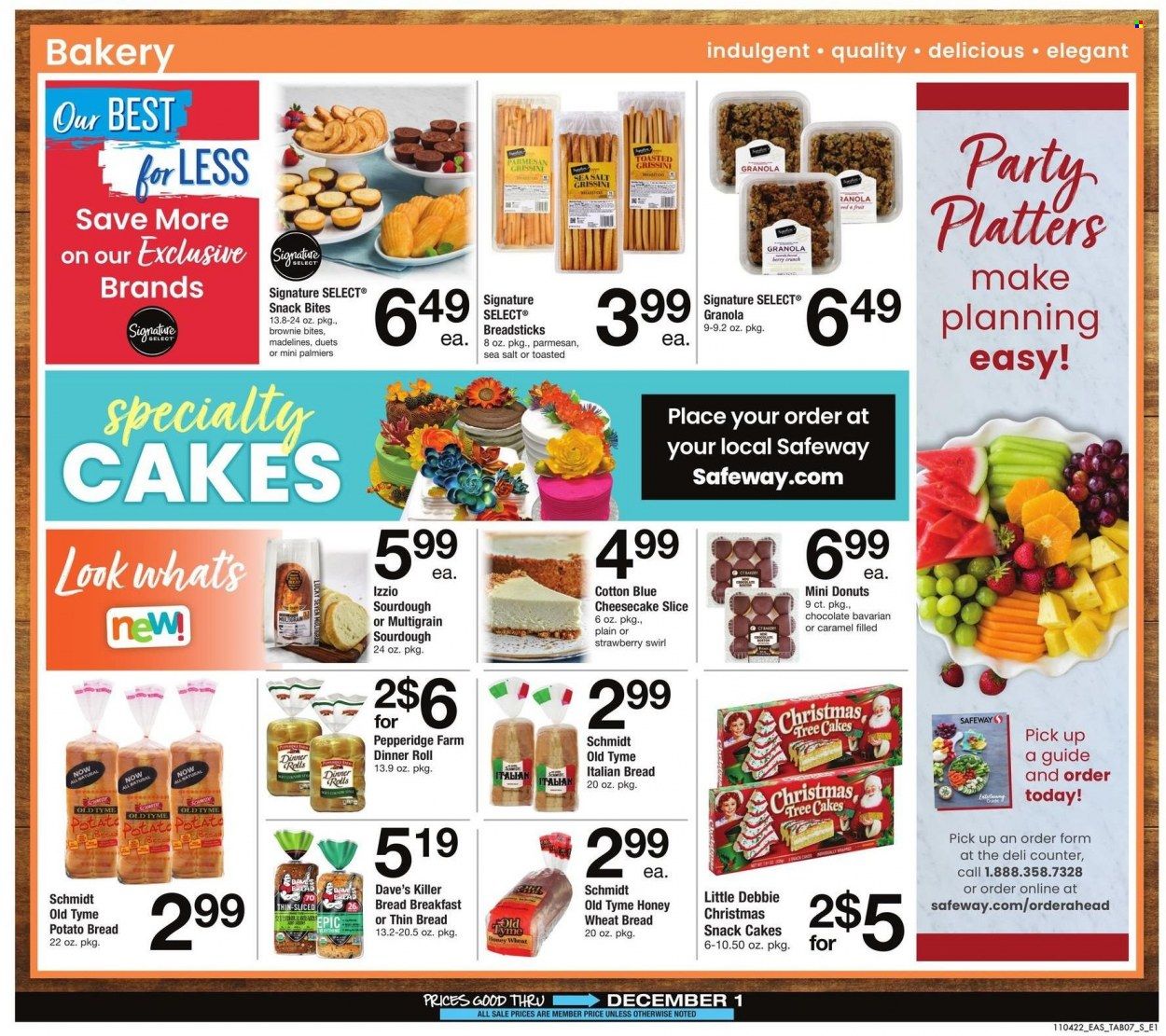 Safeway (MD, VA) Weekly Ad Flyer Specials November 4 to December 1, 2022