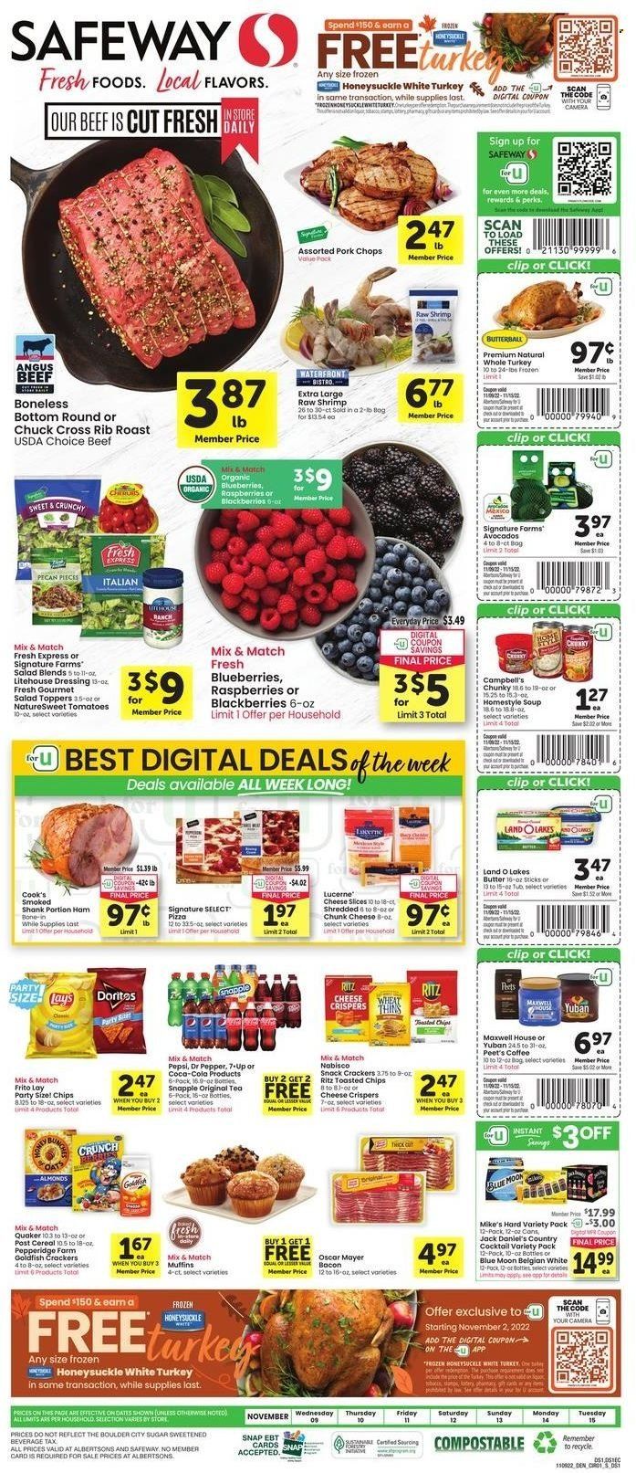 Safeway (CO) Weekly Ad Flyer Specials November 9 to November 15, 2022