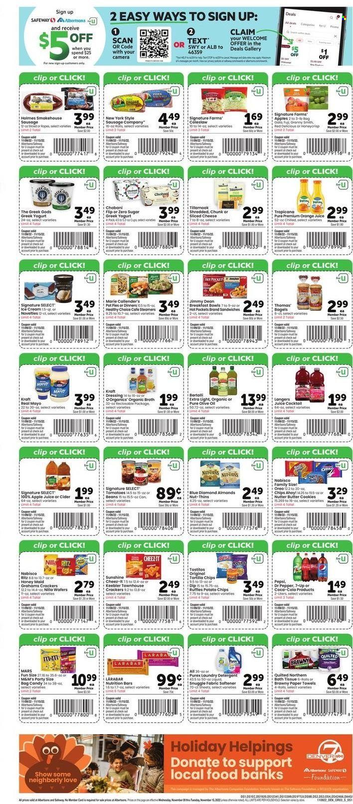 Safeway (CO) Weekly Ad Flyer Specials November 9 to November 15, 2022