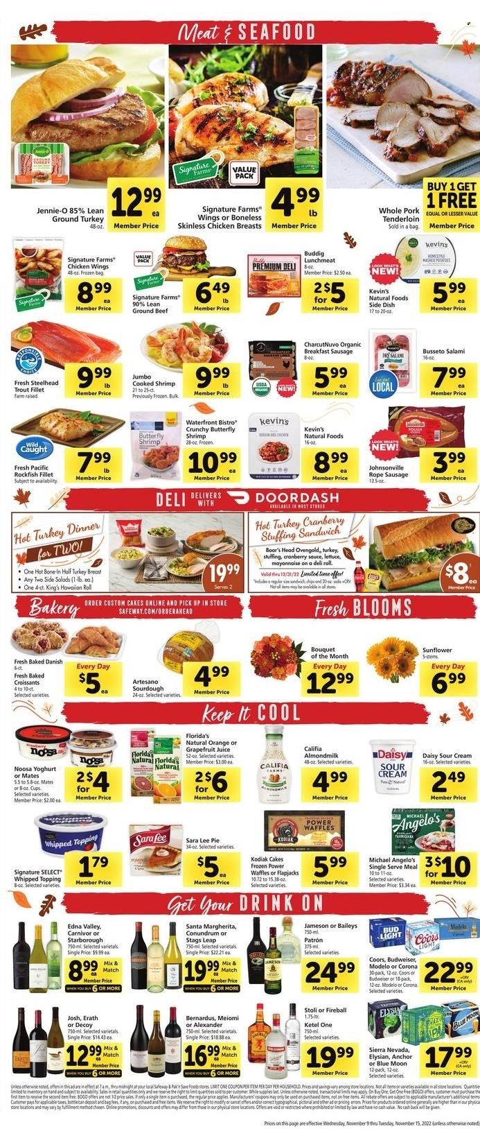 Safeway (CA, HI, OR, WA) Weekly Ad Flyer Specials November 9 to November 15, 2022