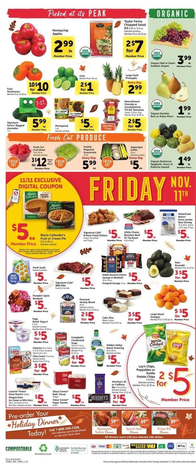 Safeway (CA, HI, OR, WA) Weekly Ad Flyer Specials November 9 to November 15, 2022