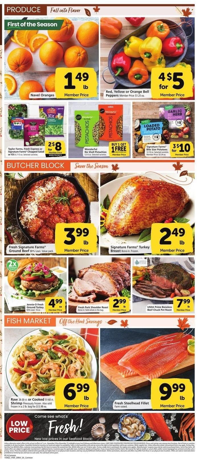 Safeway (OR) Weekly Ad Flyer Specials November 9 to November 15, 2022